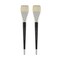 Creative Mark Pro Stroke Premium White Chungking Hog Bristle Artist Paint Brush - Bright - Natural Bristle Brush w/ Great Control Suitable for Oils, Watercolors, Acrylics, Alkyds, Caseins